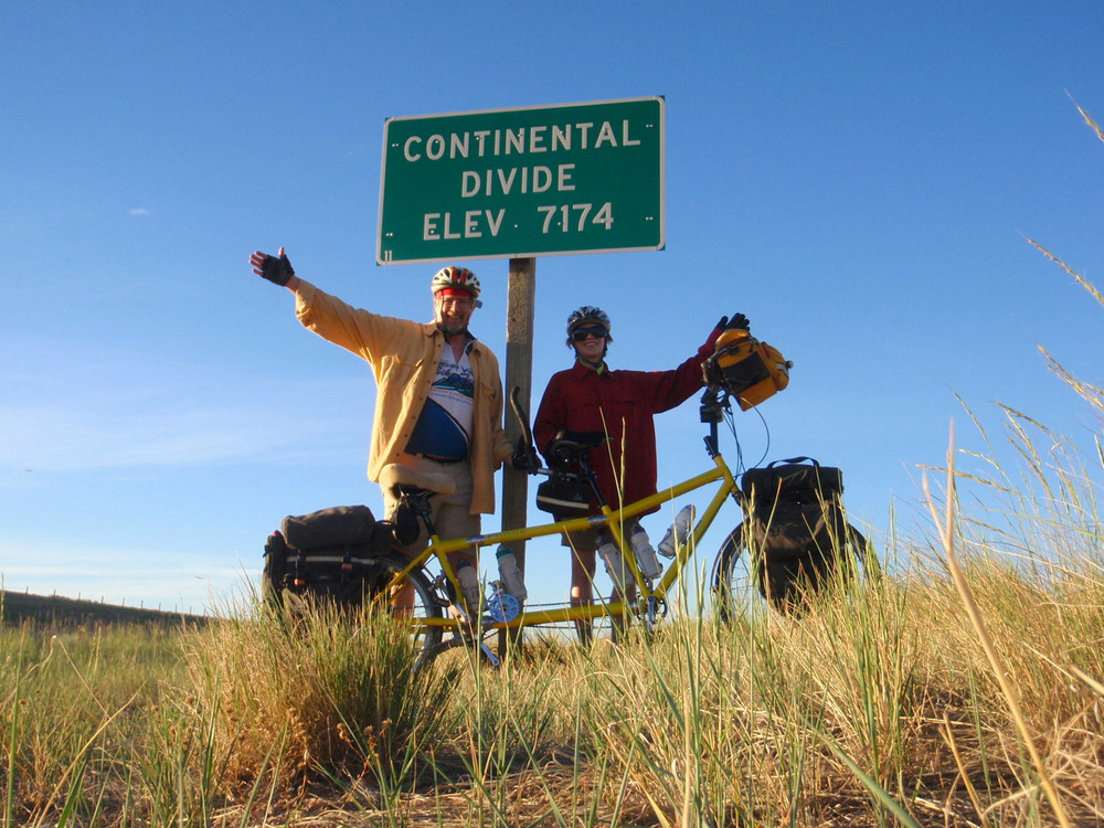 Continental Divide Crossing #13, on the GDMBR.